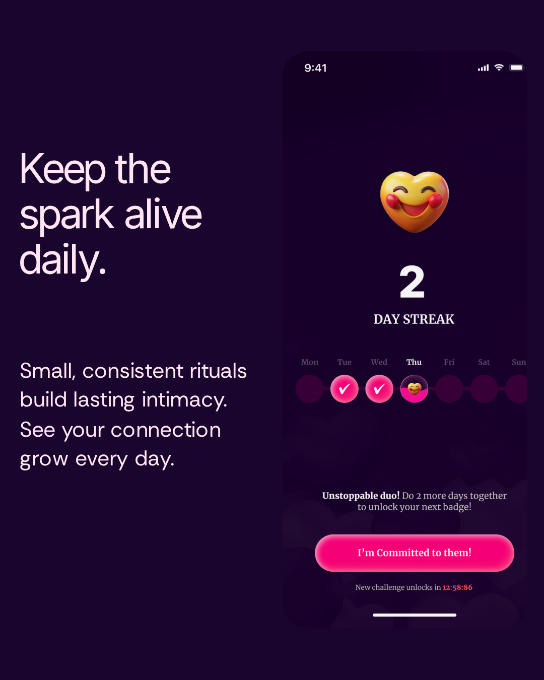 Keep the spark alive daily